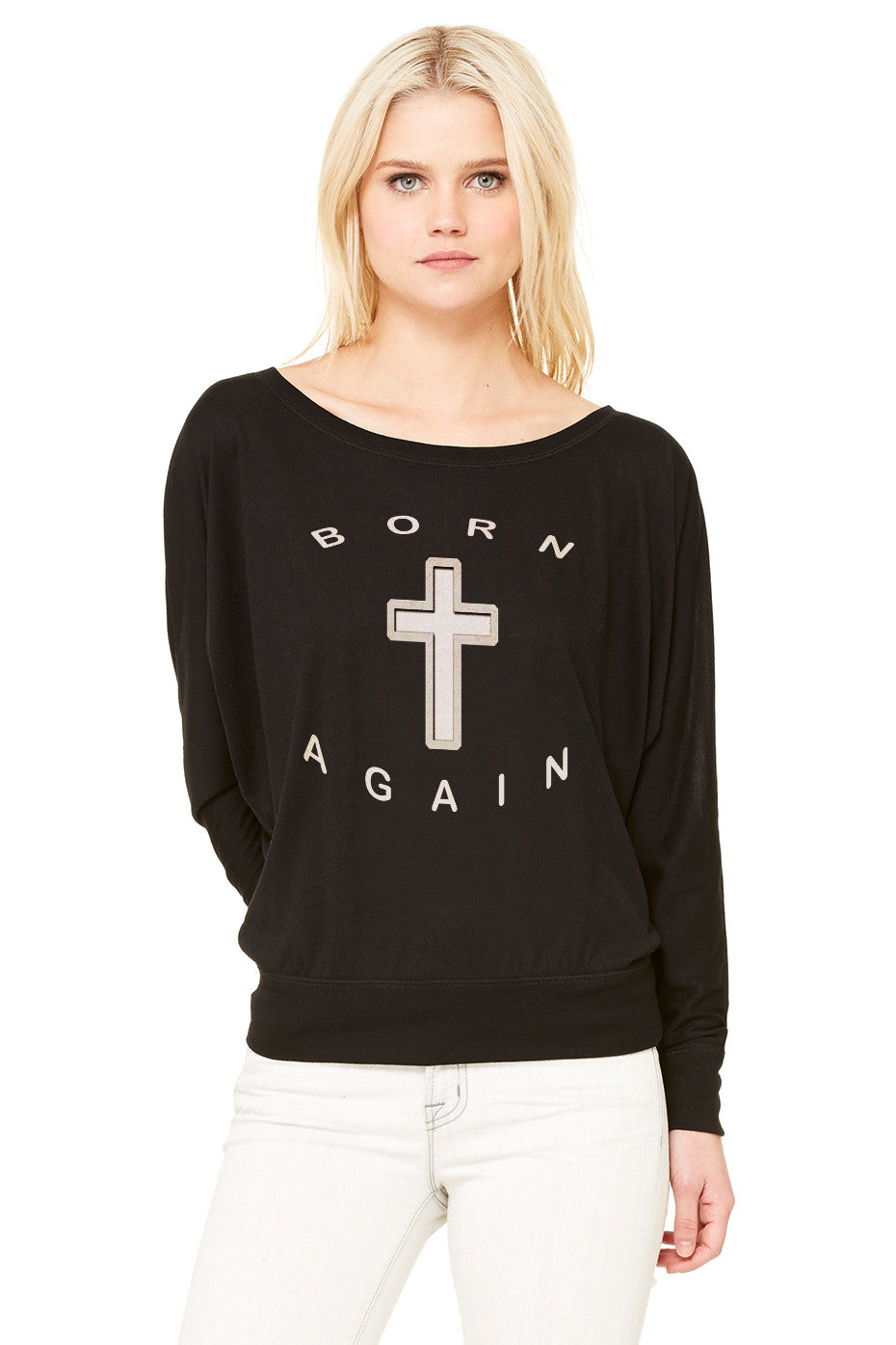 Born Again Flowy Long Sleeve Tee