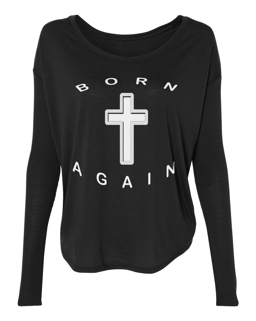 Born Again Flowy Long Sleeve Tee