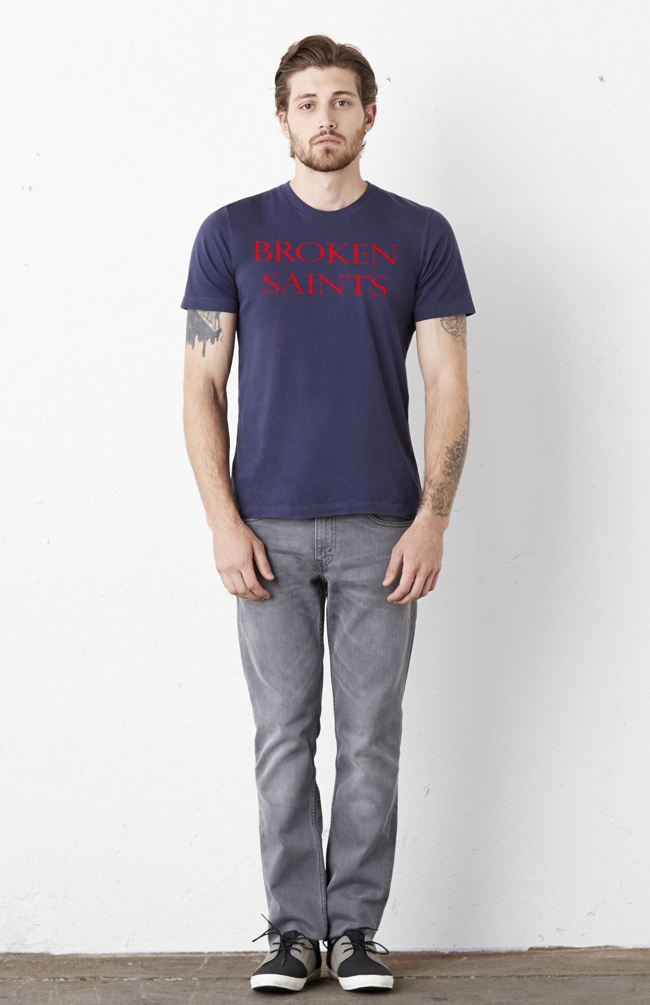 Broken Saints Vintage Logo Tees