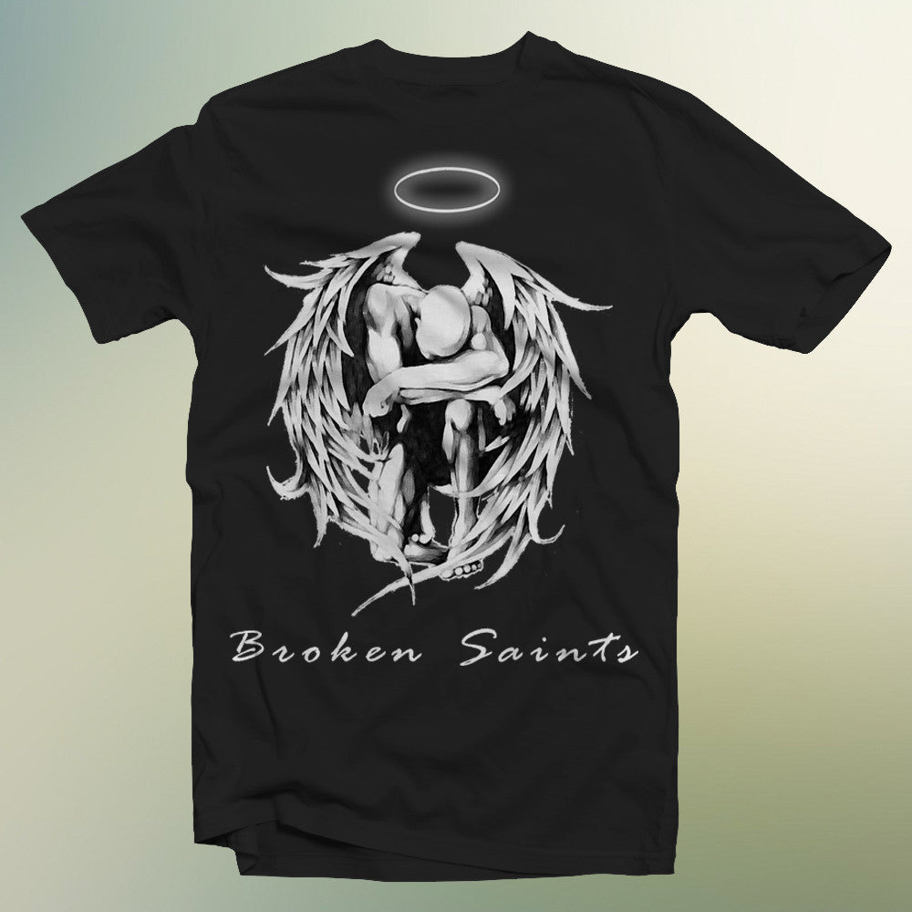 Broken Saints Praying Angel Tee