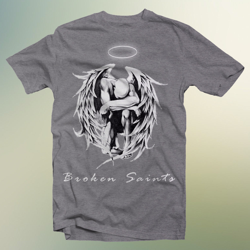 Broken Saints Praying Angel Tee