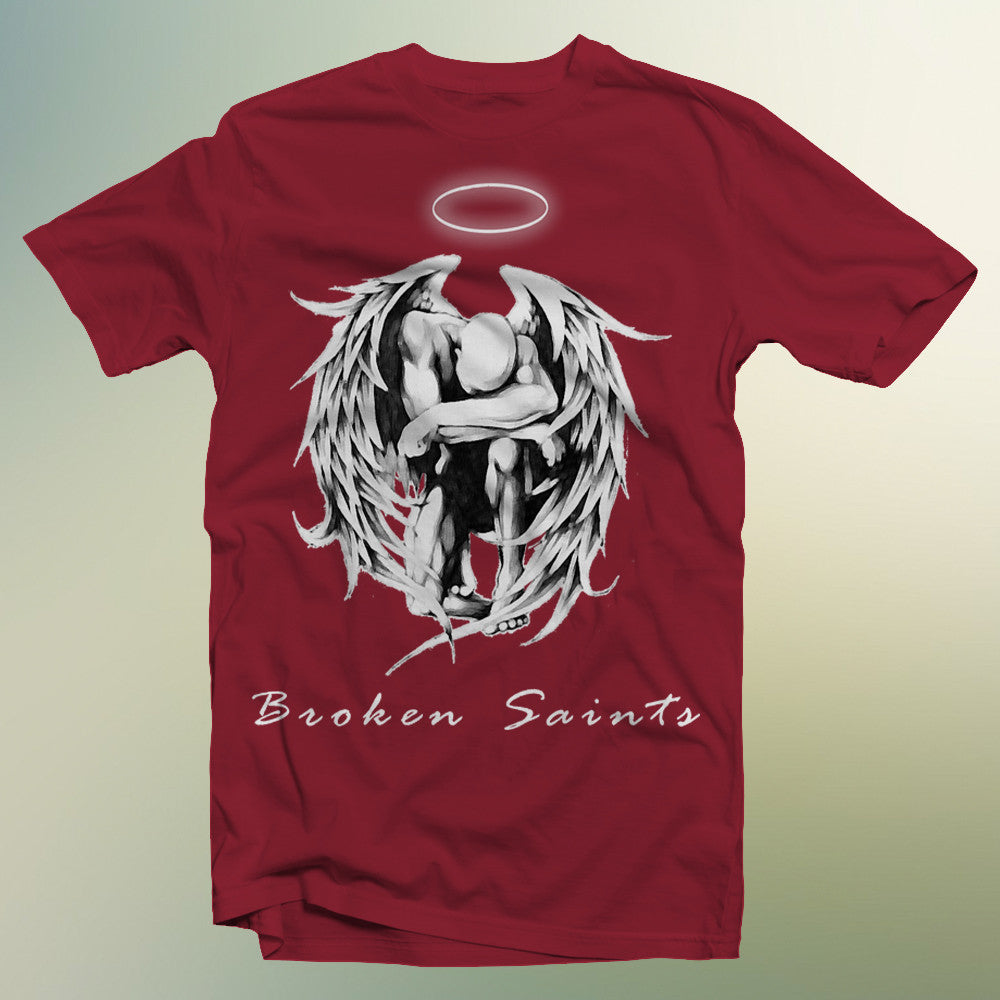 Broken Saints Praying Angel Tee