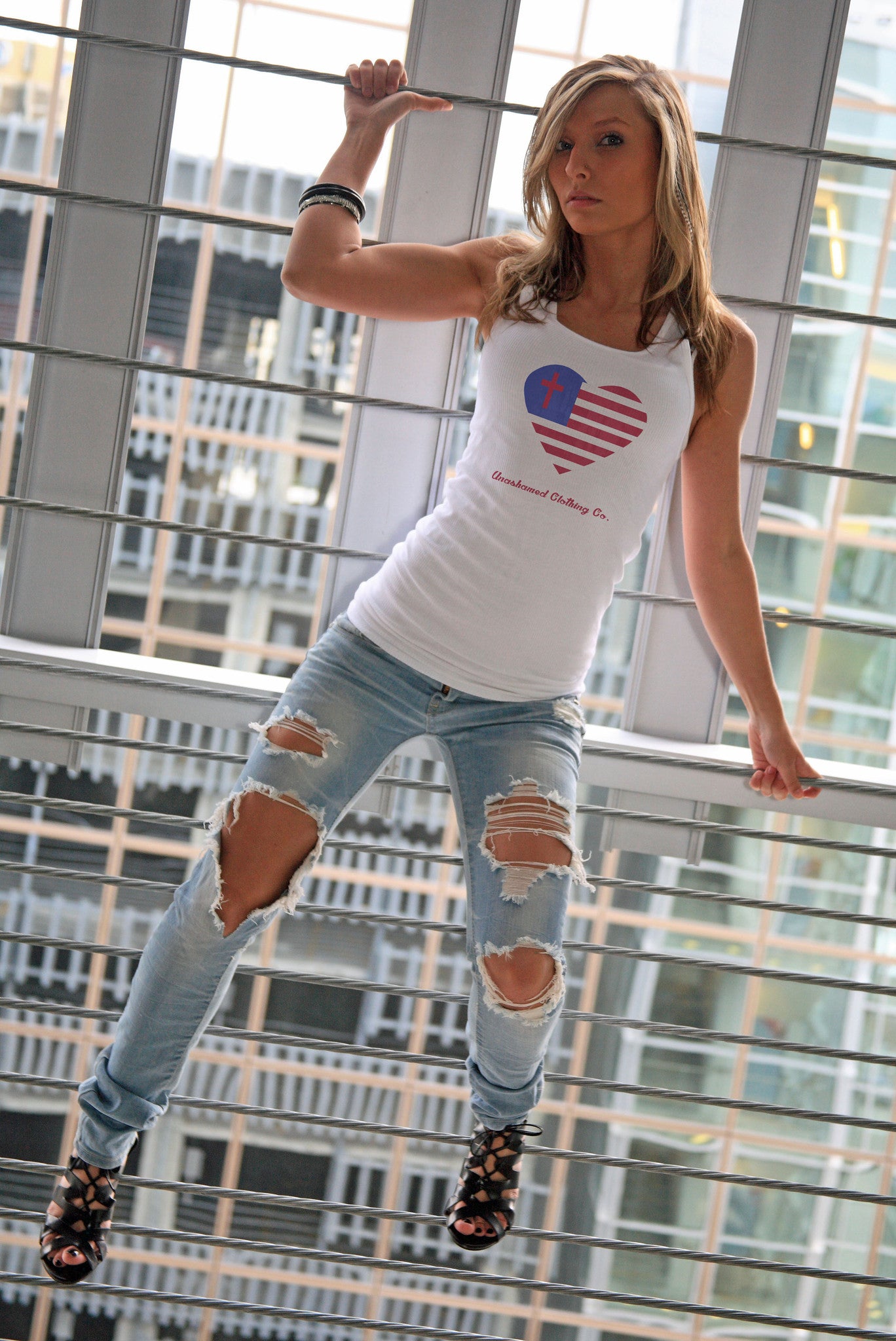 God and Country Ladies Tank