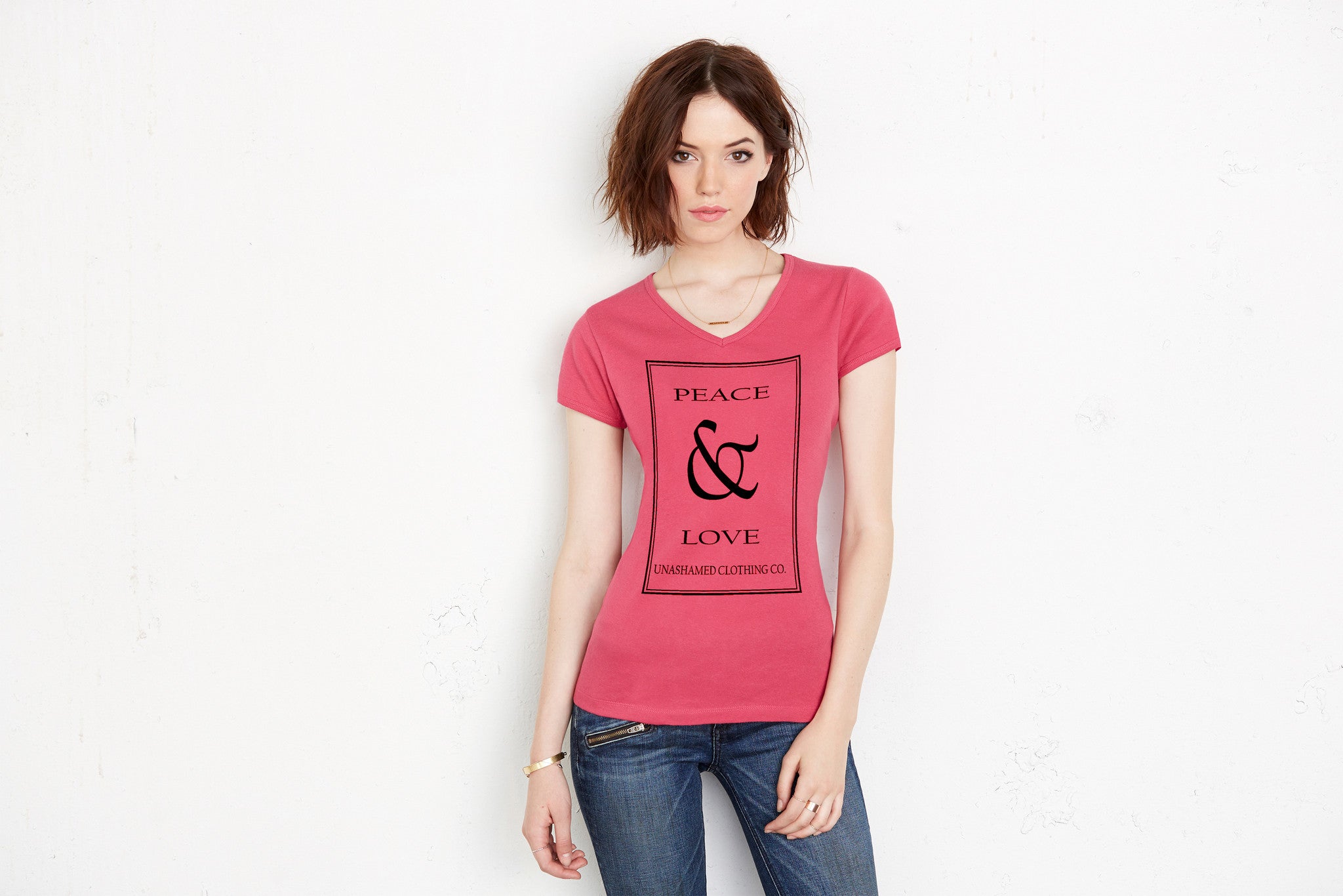 Peace & Love Ladies Tee