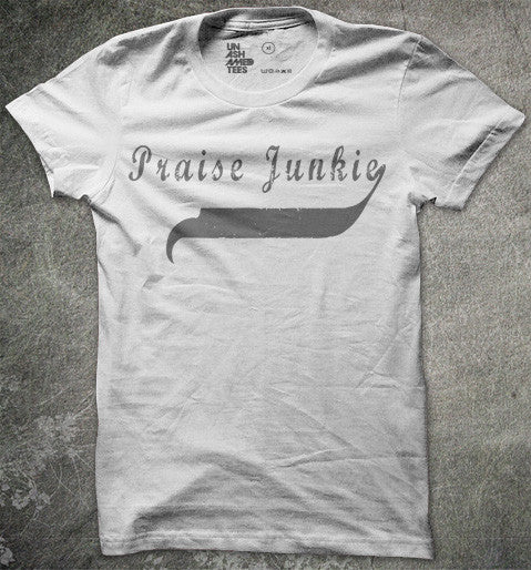 Praise Junkie Swoosh Tee