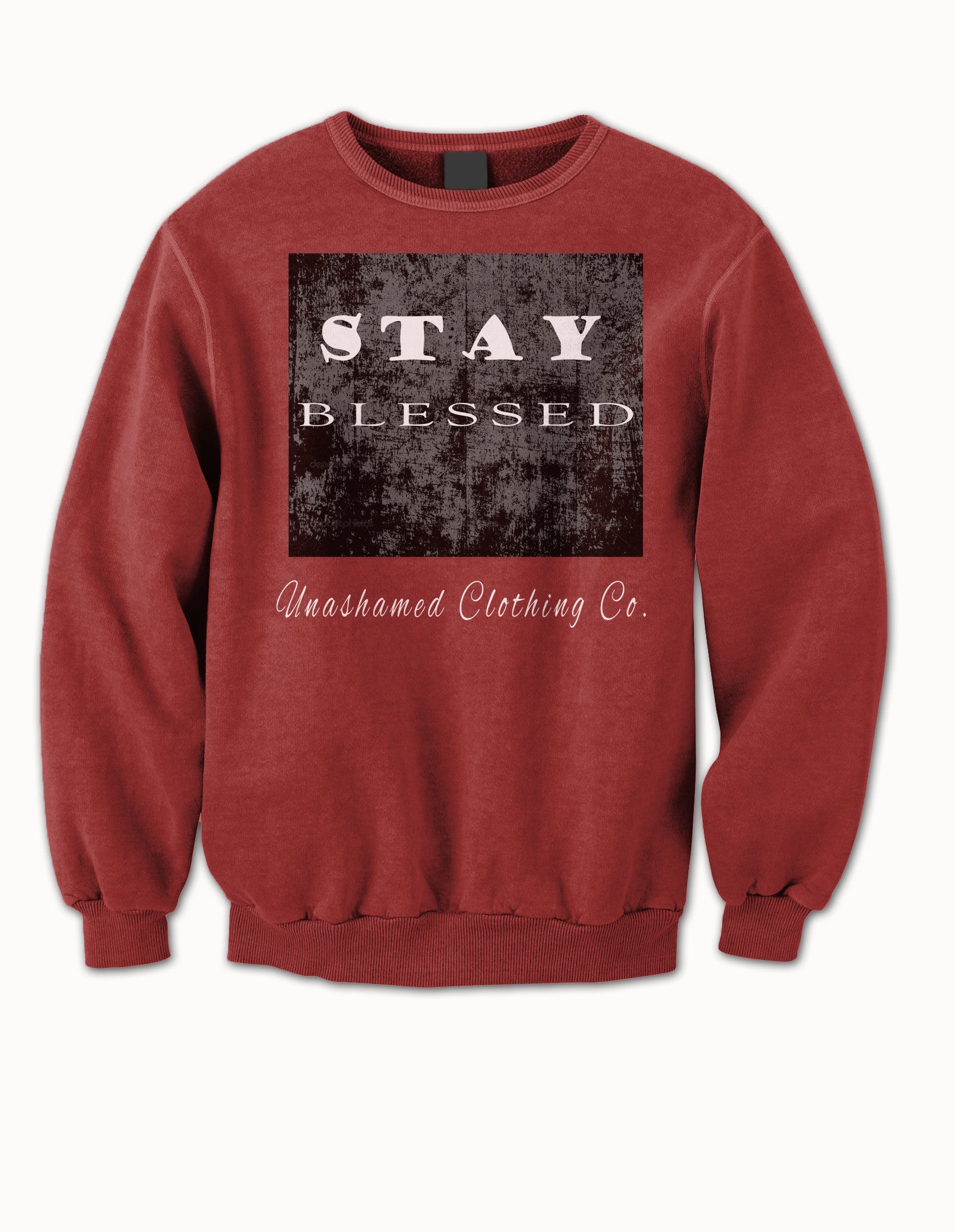Stay Blessed Ladies Crewneck Sweater