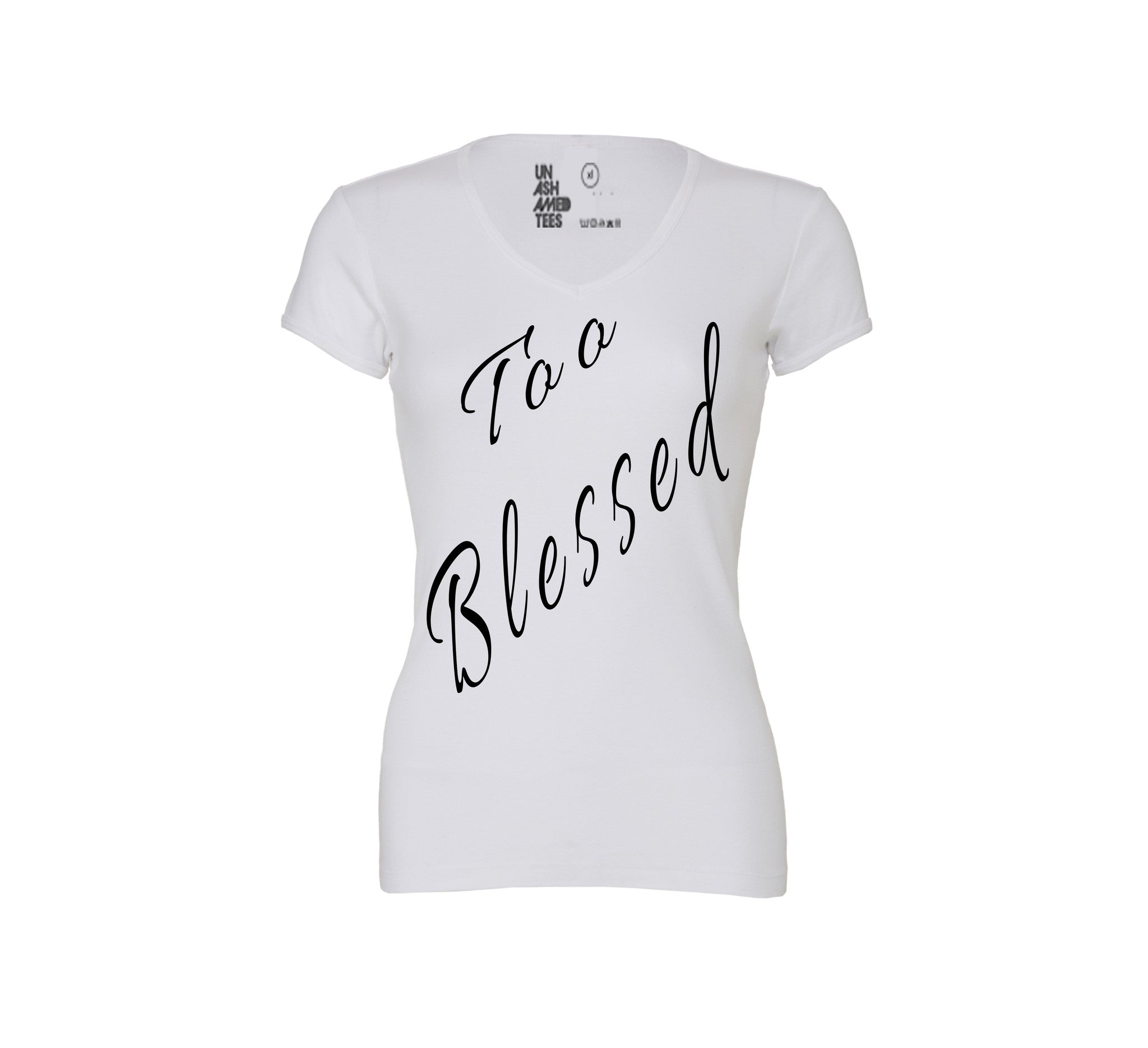 Too Blessed Ladies Tee